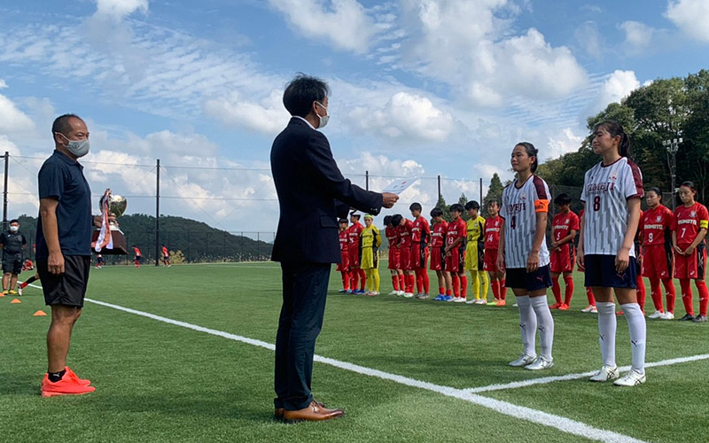 サッカー部 日ノ本学園を破り念願のv達成 姫路女学院中学校 高等学校